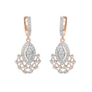 Janah Round Diamond Earrings